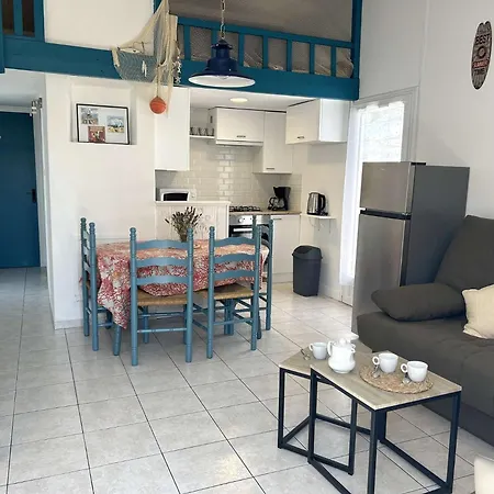 Br040-700 2 Pièces Mezz 4 Couchages Sur Villa Brétignolles-sur-Mer