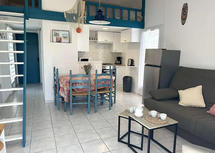 Br040-700 2 Pièces Mezz 4 Couchages Sur Villa Brétignolles-sur-Mer